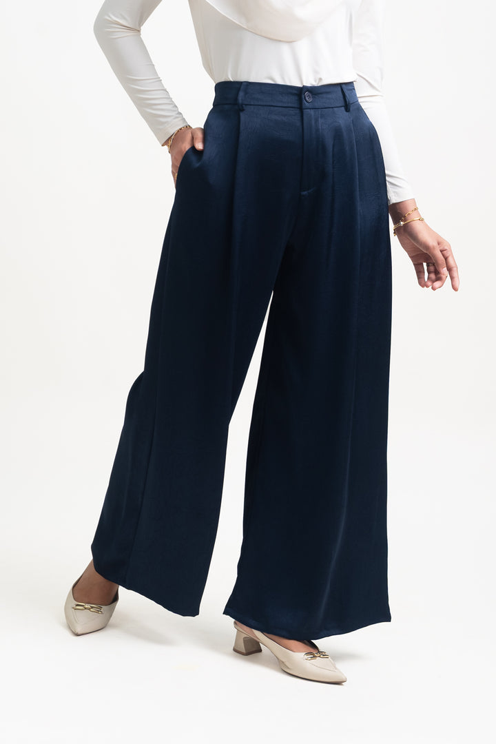 Florence Hand Crush Satin Pants