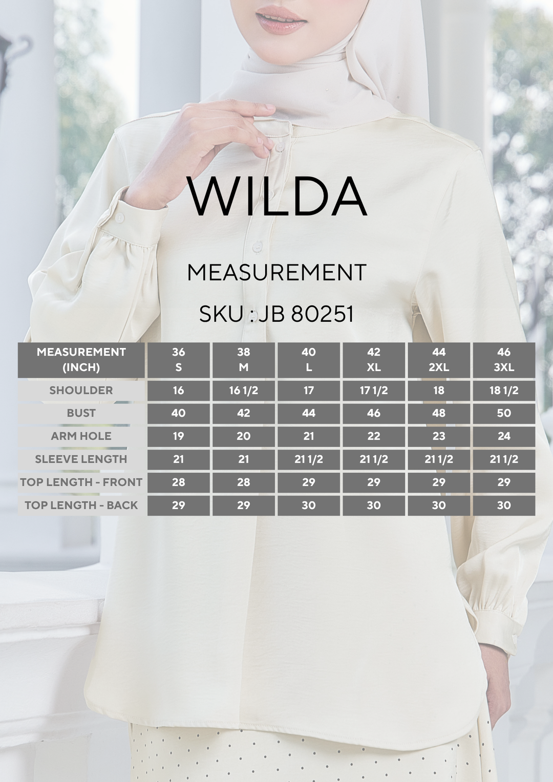 Wilda Crushed Satin Blouse