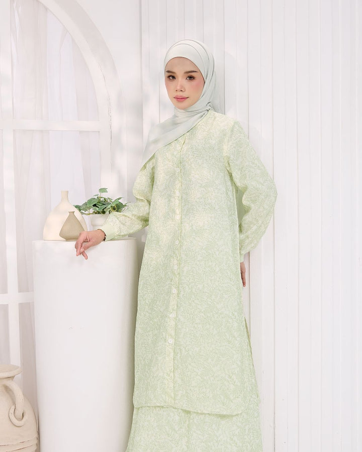 Raina Cotton Mixed Blouse