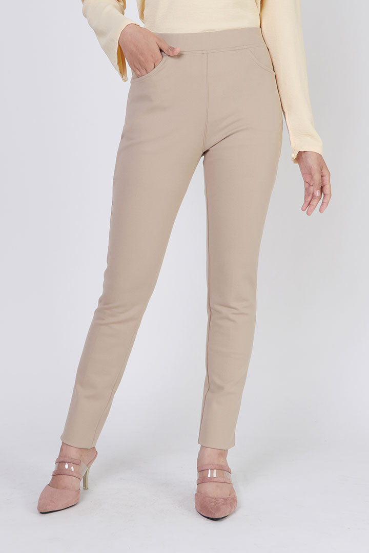 Layla Skinny Pant Beige