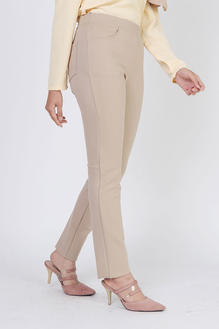 Layla Skinny Pant Beige