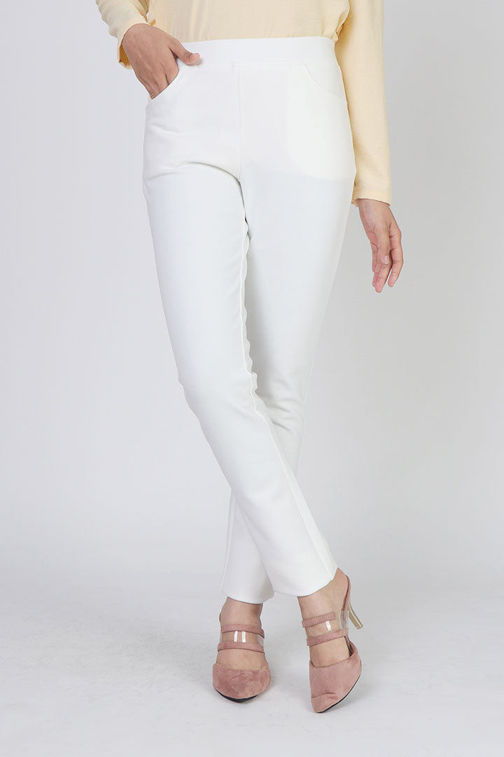Layla Skinny Pant White
