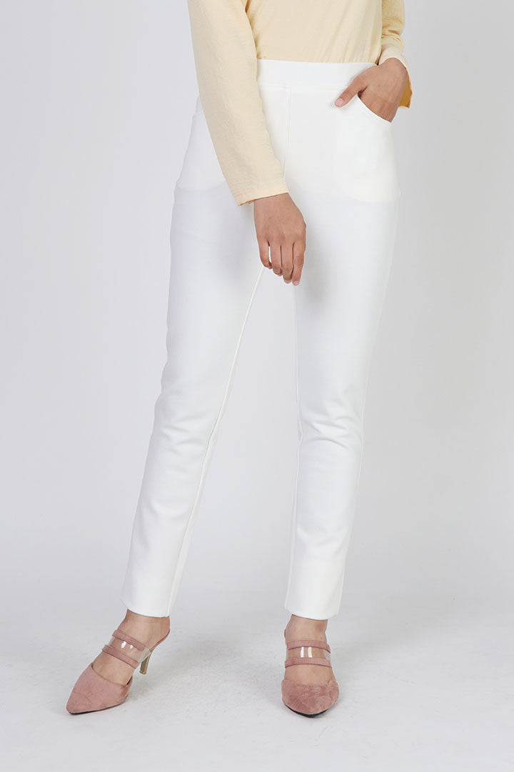 Layla Skinny Pant White