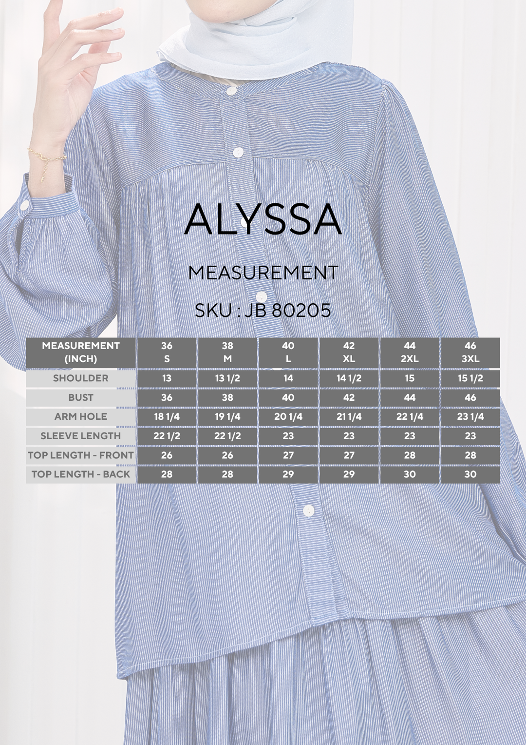 Alyssa Stripe Blouse