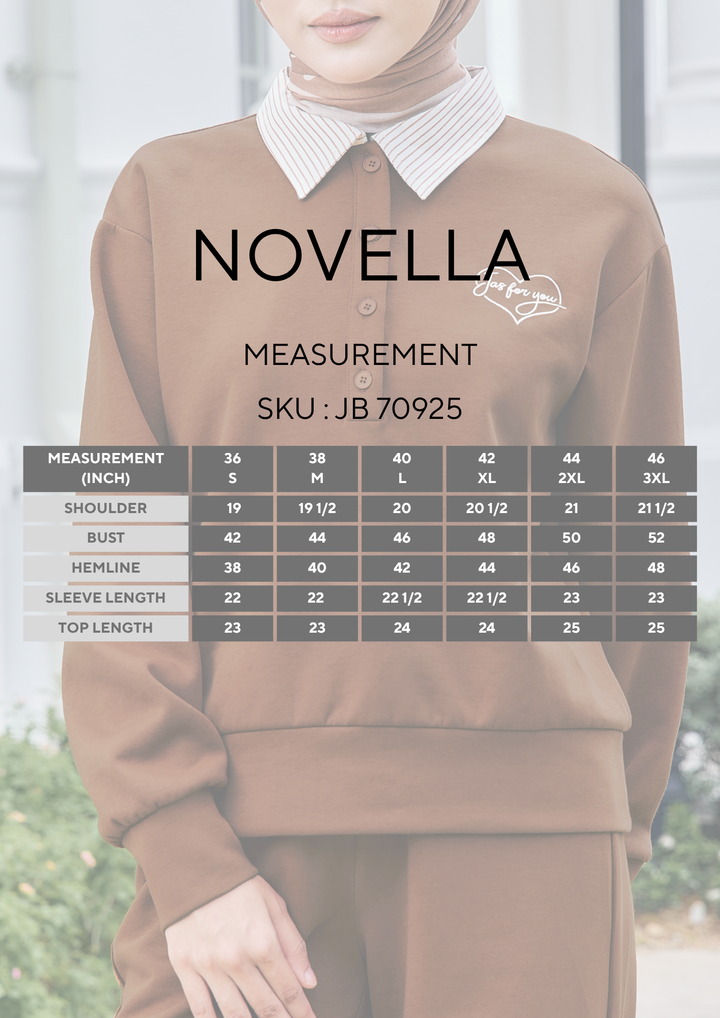 Novella Premium Scuba Blouse