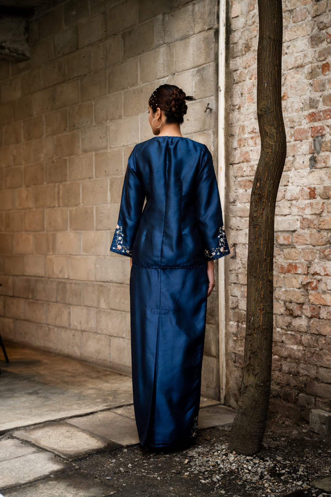 Shera Kurung in Blue