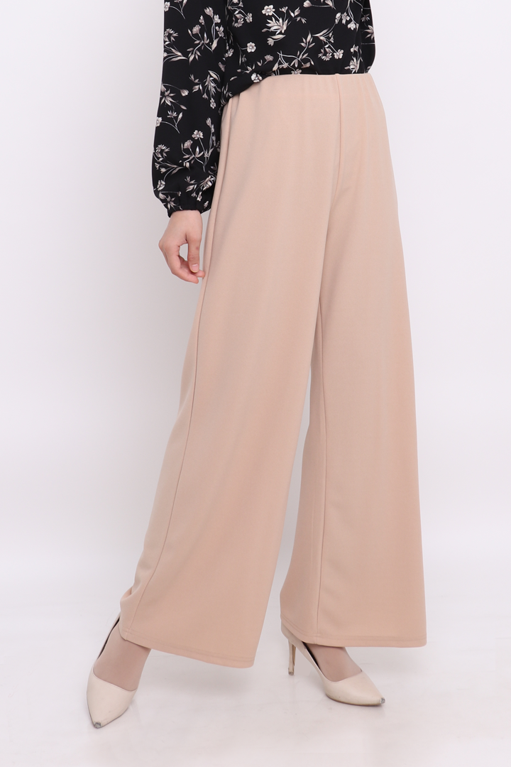 Sineen Palazzo Pants - Beige