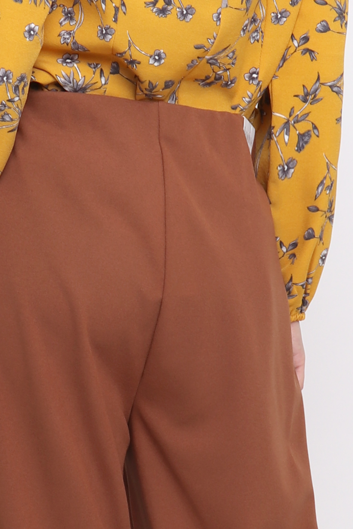 Sineen Palazzo Pants - Coffee