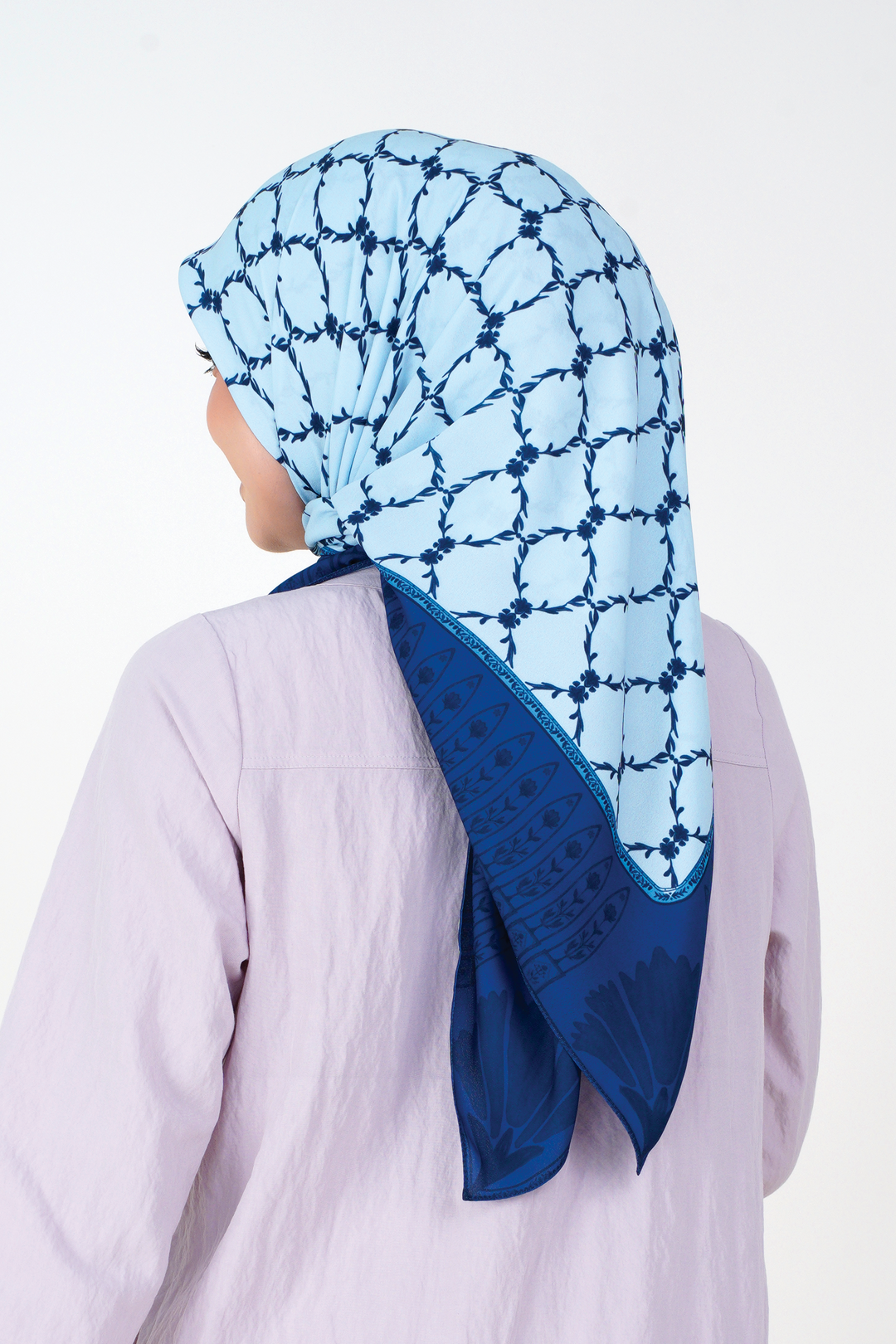 Aarya Korean Chiffon Printed Square