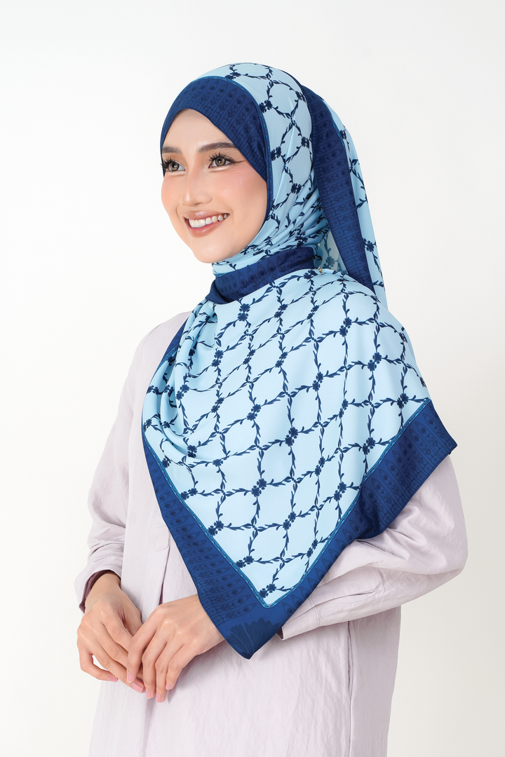 Aarya Korean Chiffon Printed Shawl