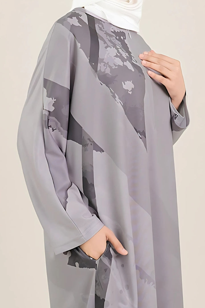 Rayya Kaftan Grey