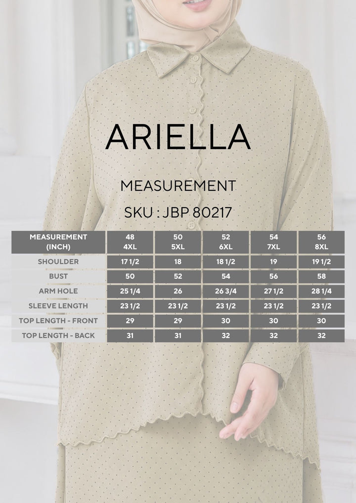 Ariella Plus Mini Polka Dot Blouse