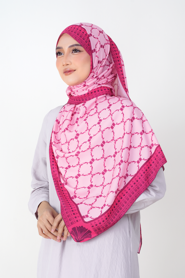 Aarya Korean Chiffon Printed Shawl