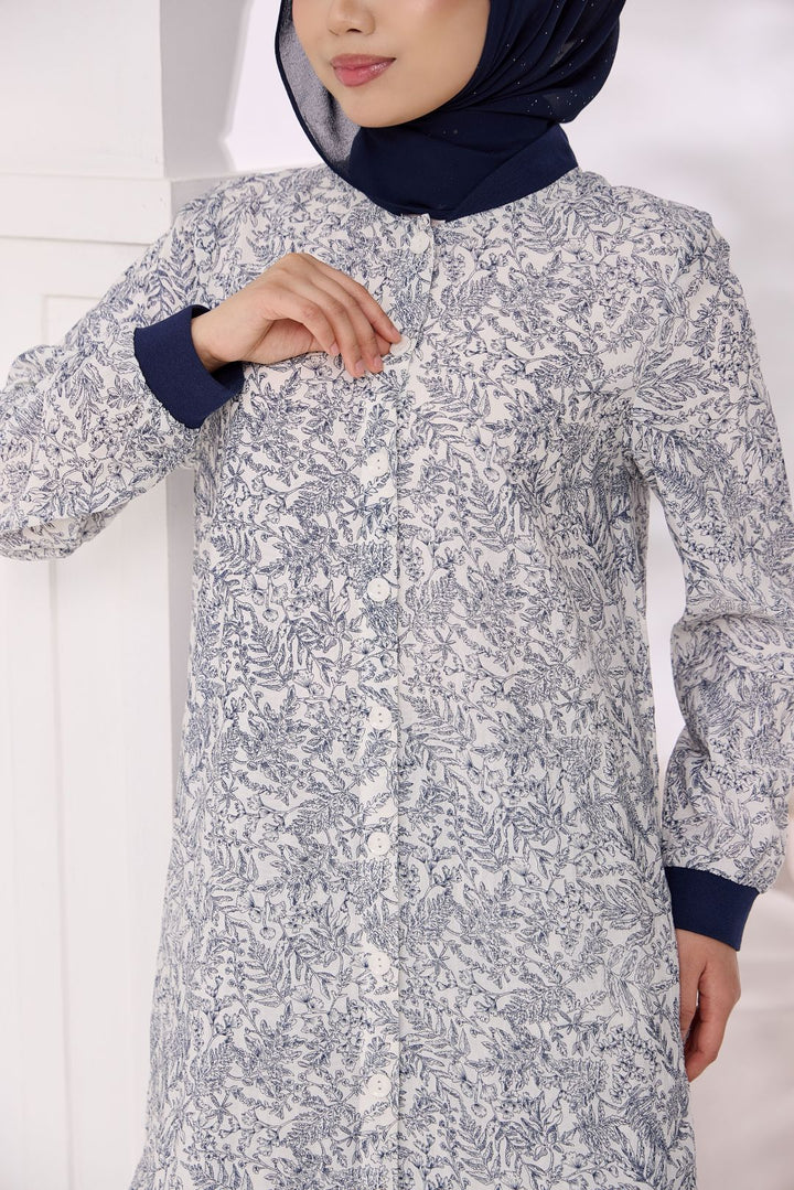 Raina Cotton Mixed Blouse
