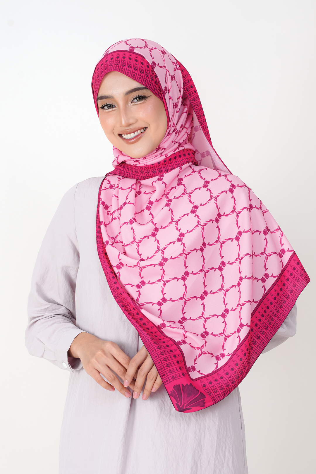 Aarya Korean Chiffon Printed Shawl