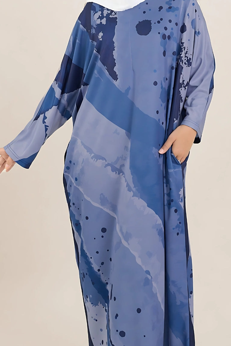 Rayya Kaftan Blue