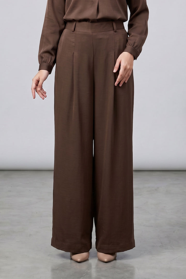 Wilda Crushed Satin Pants