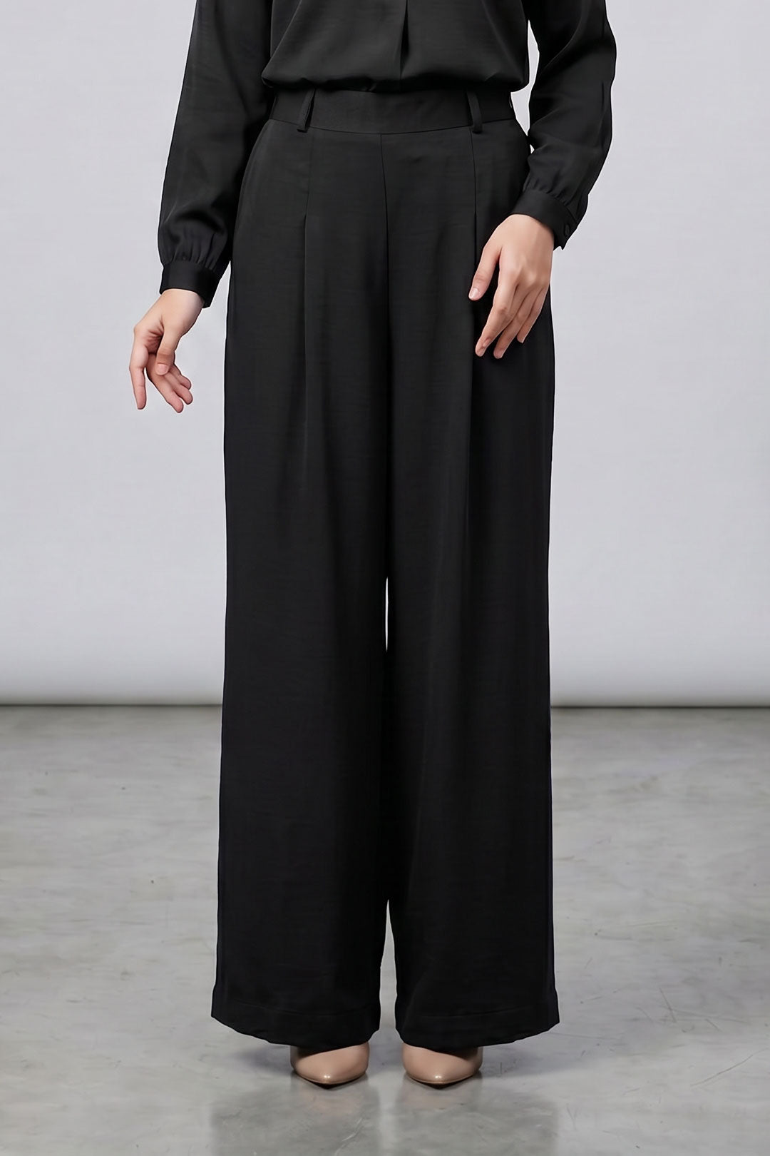 Wilda Crushed Satin Pants