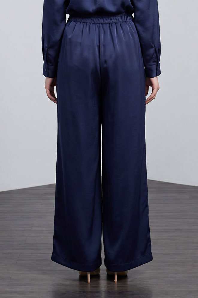 Wilda Crushed Satin Pants