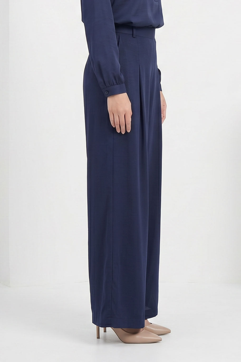 Wilda Crushed Satin Pants