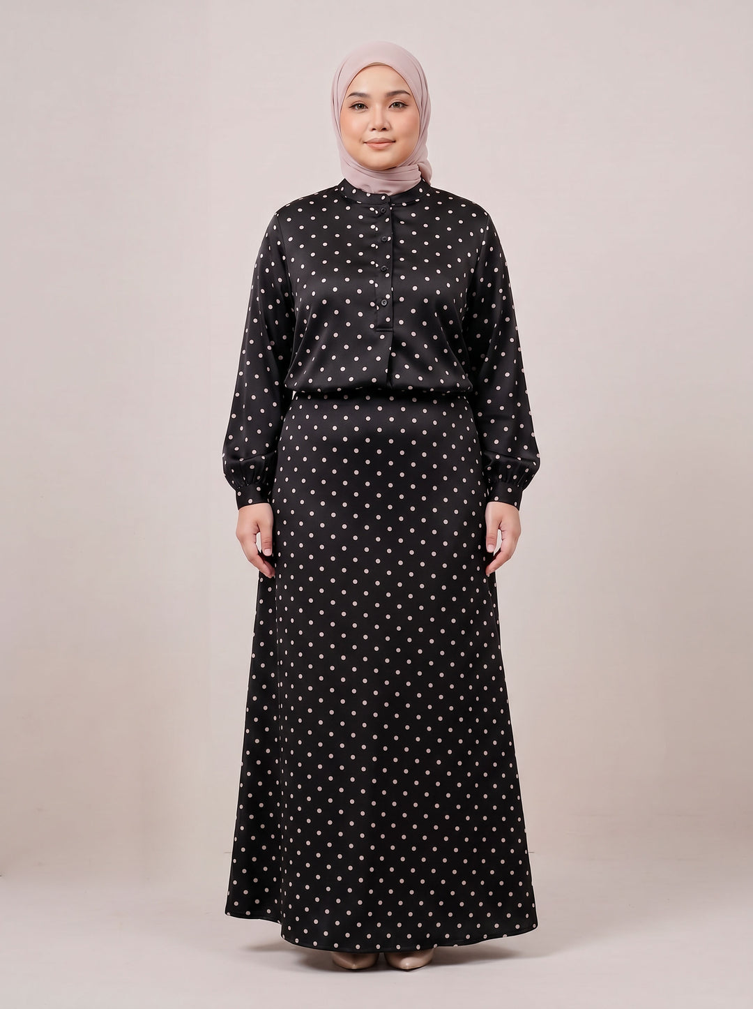 Alani Plus Polka Dot Skirt
