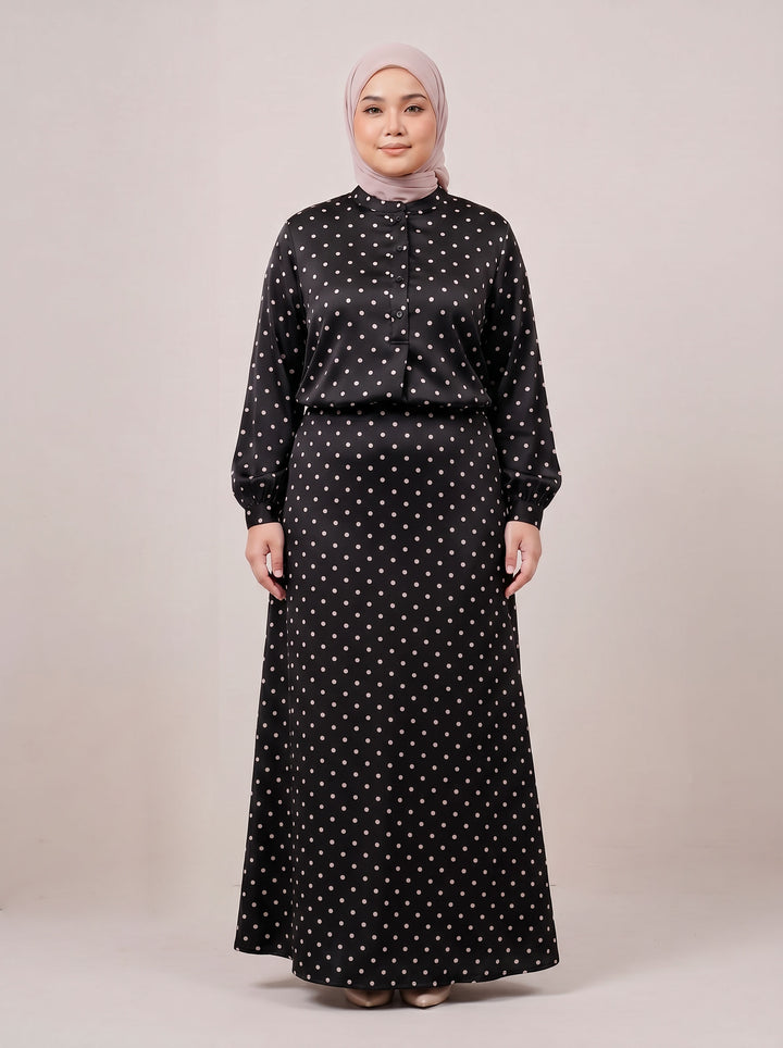 Alani Plus Polka Dot Skirt