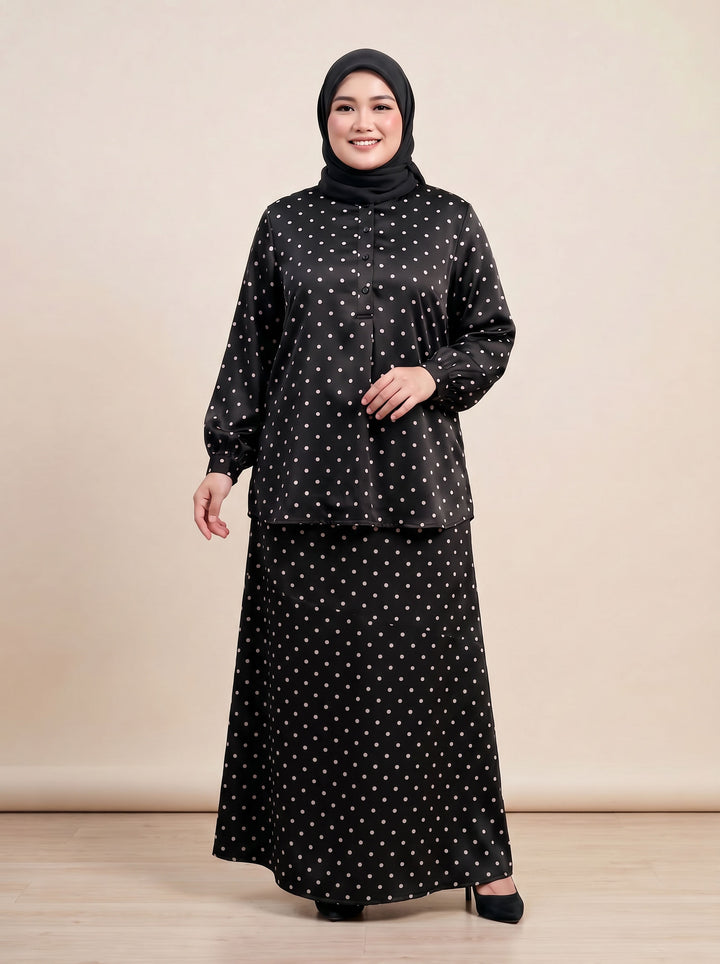 Alani Plus Polka Dot Blouse