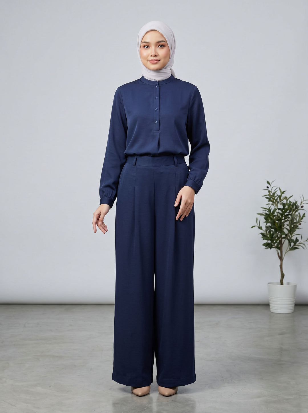 Wilda Crushed Satin Pants