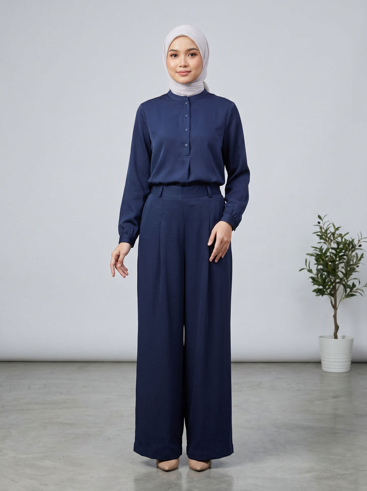 Wilda Crushed Satin Pants