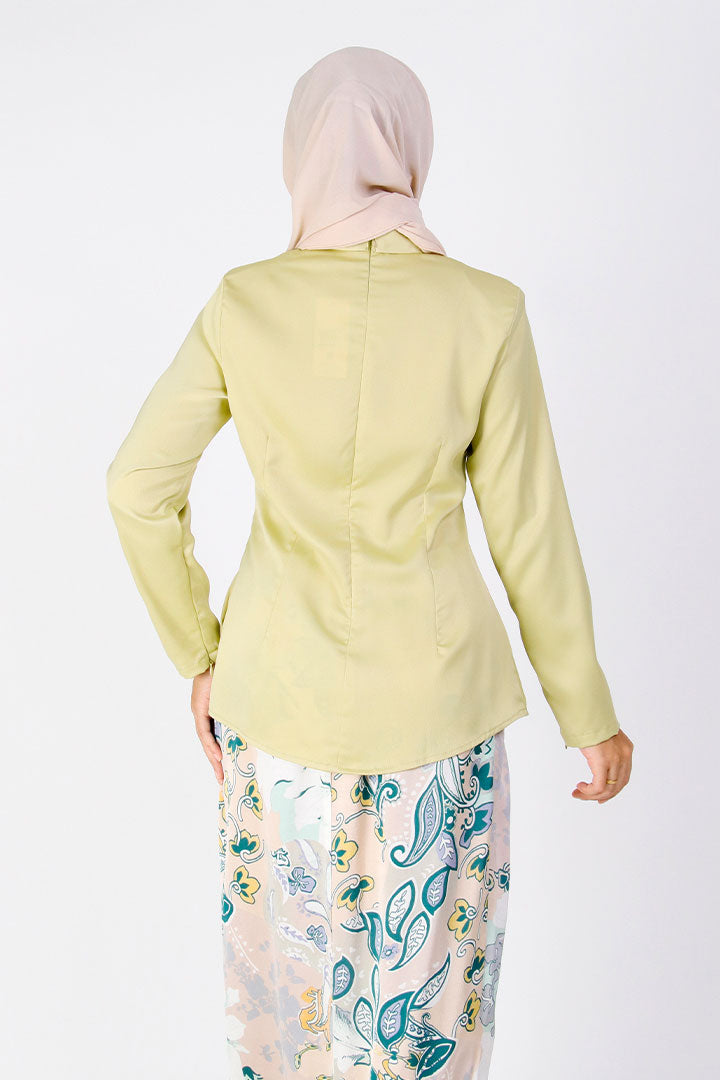 Bingka Kebaya Top Apple Green