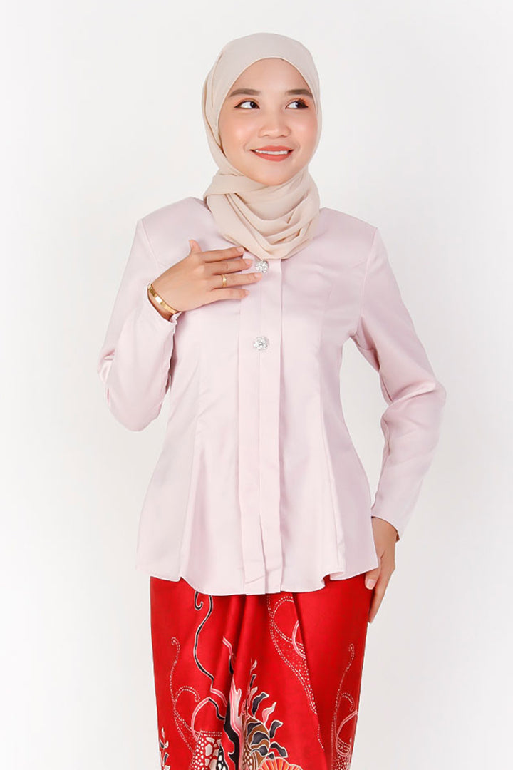 Bingka Kebaya Top Pink