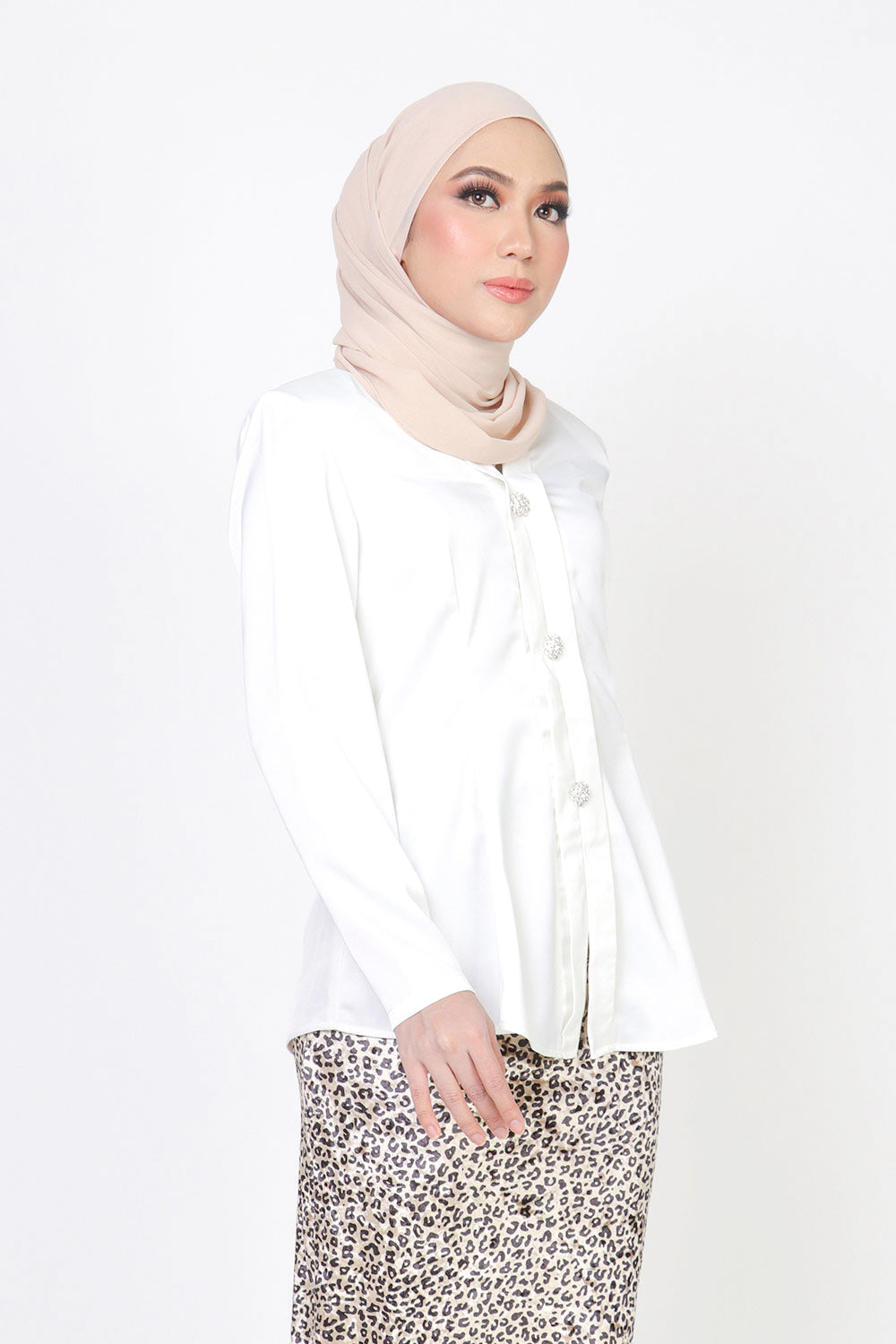 Bingka Kebaya Top White