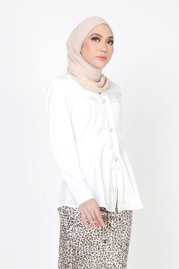 Bingka Kebaya Top White
