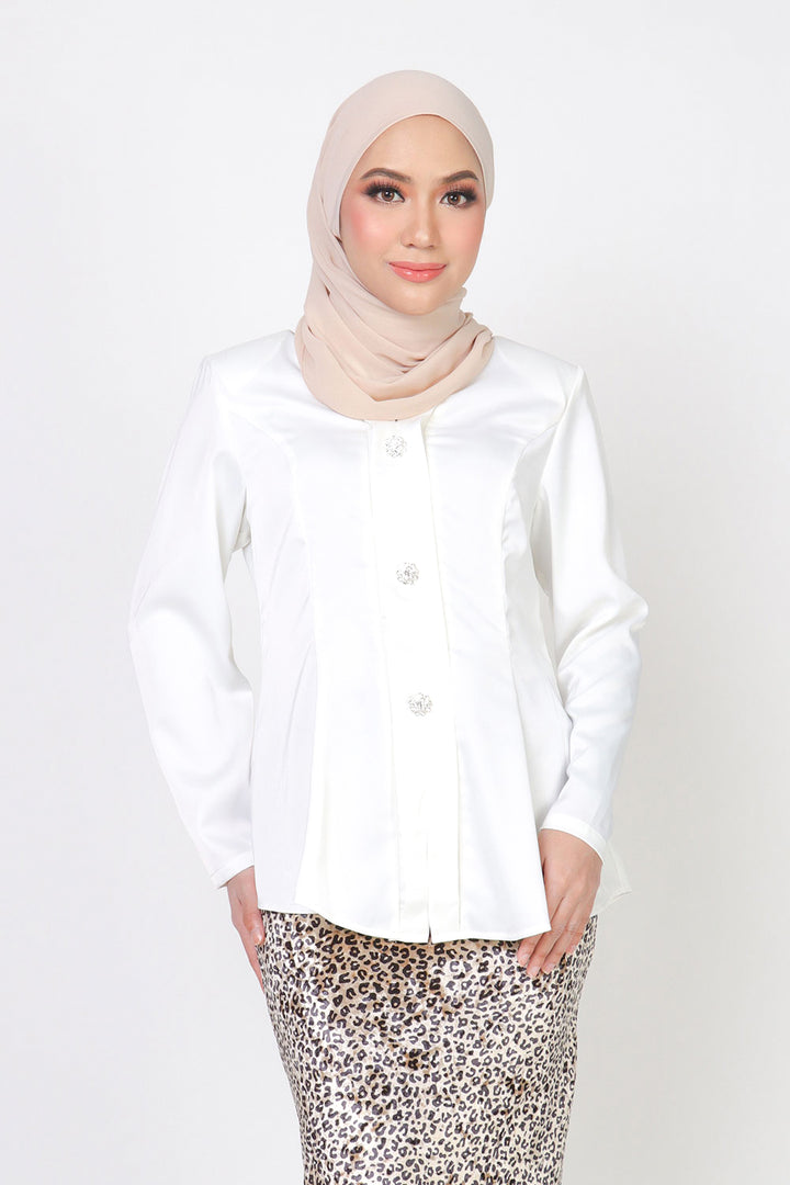 Bingka Kebaya Top White