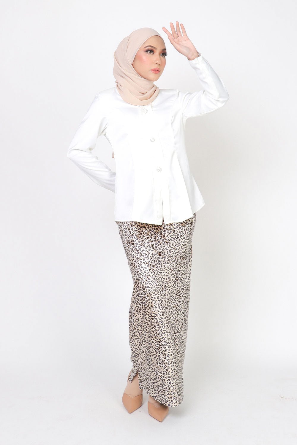Bingka Kebaya Top White