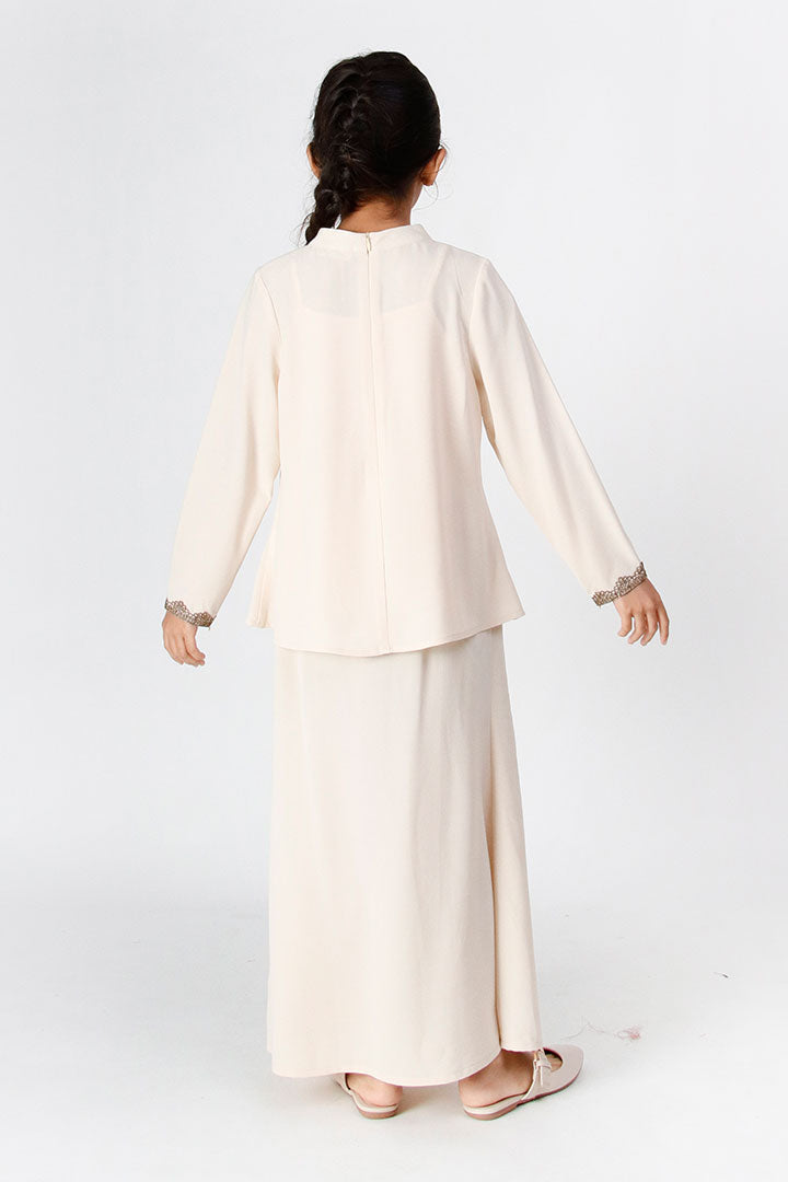 Ameesha Kids Kurung Beige