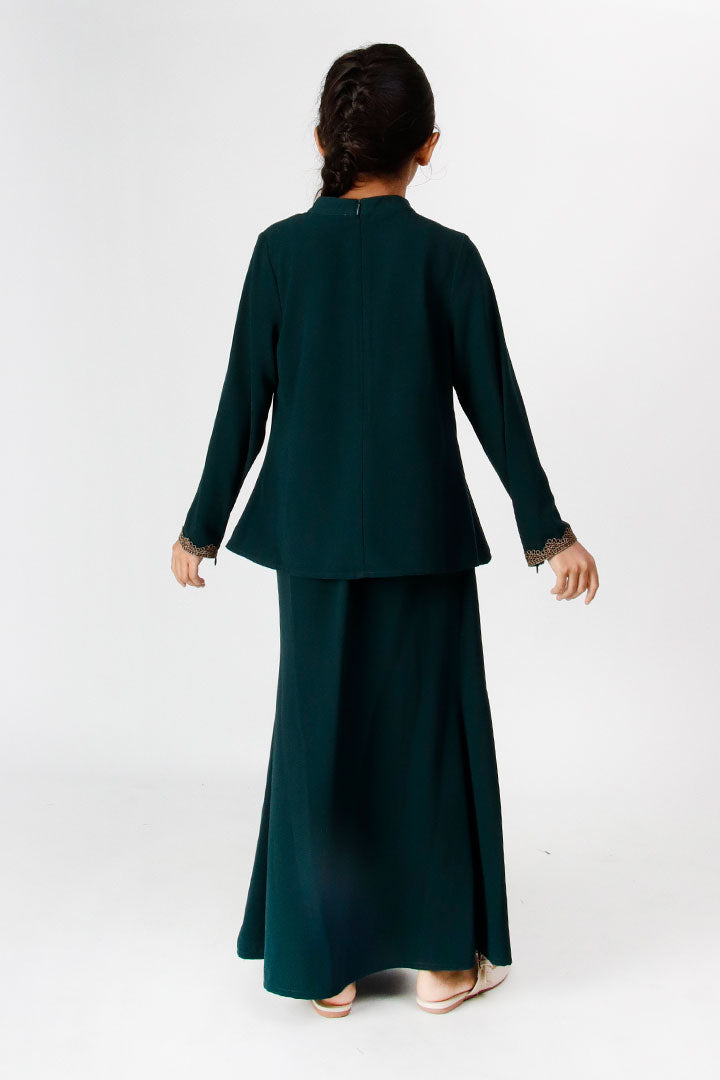 Ameesha Kids Kurung Emerald