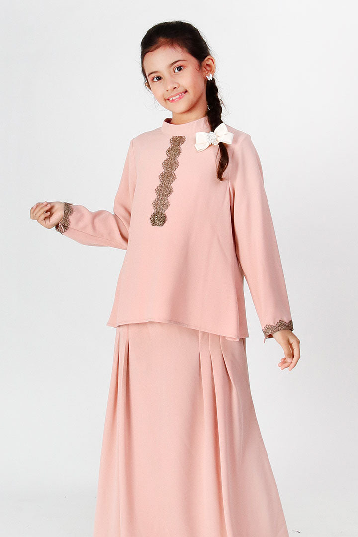 Ameesha Kids Kurung Pink