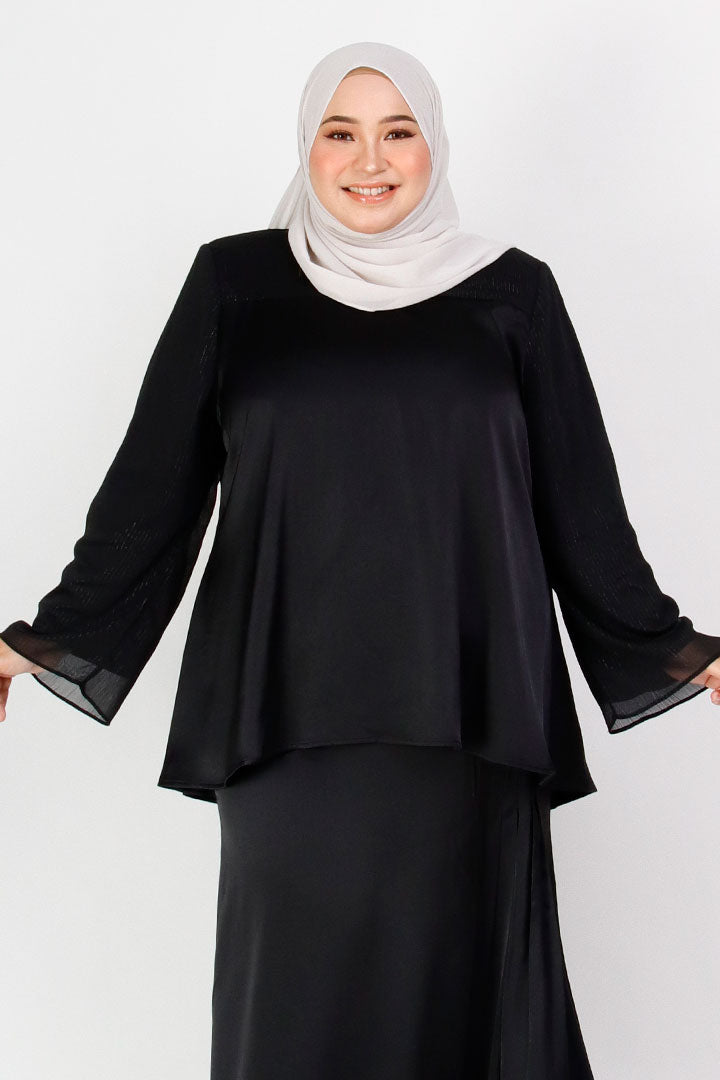 Ariel Plus Kurung Black