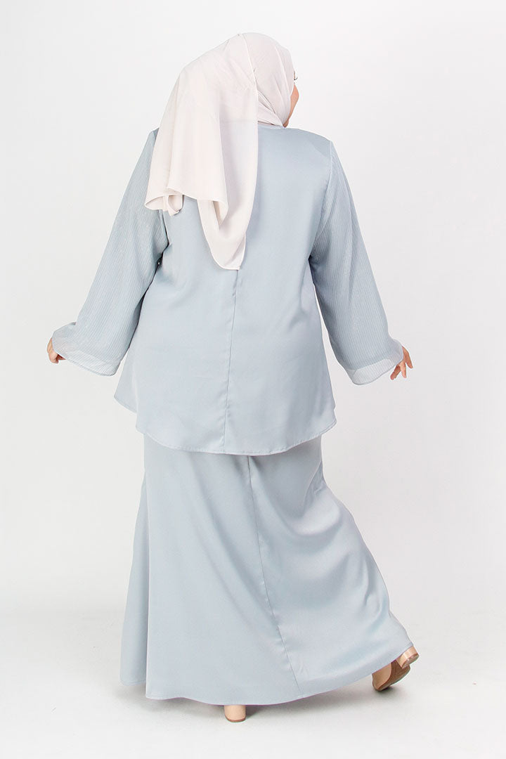 Ariel Plus Kurung Grey