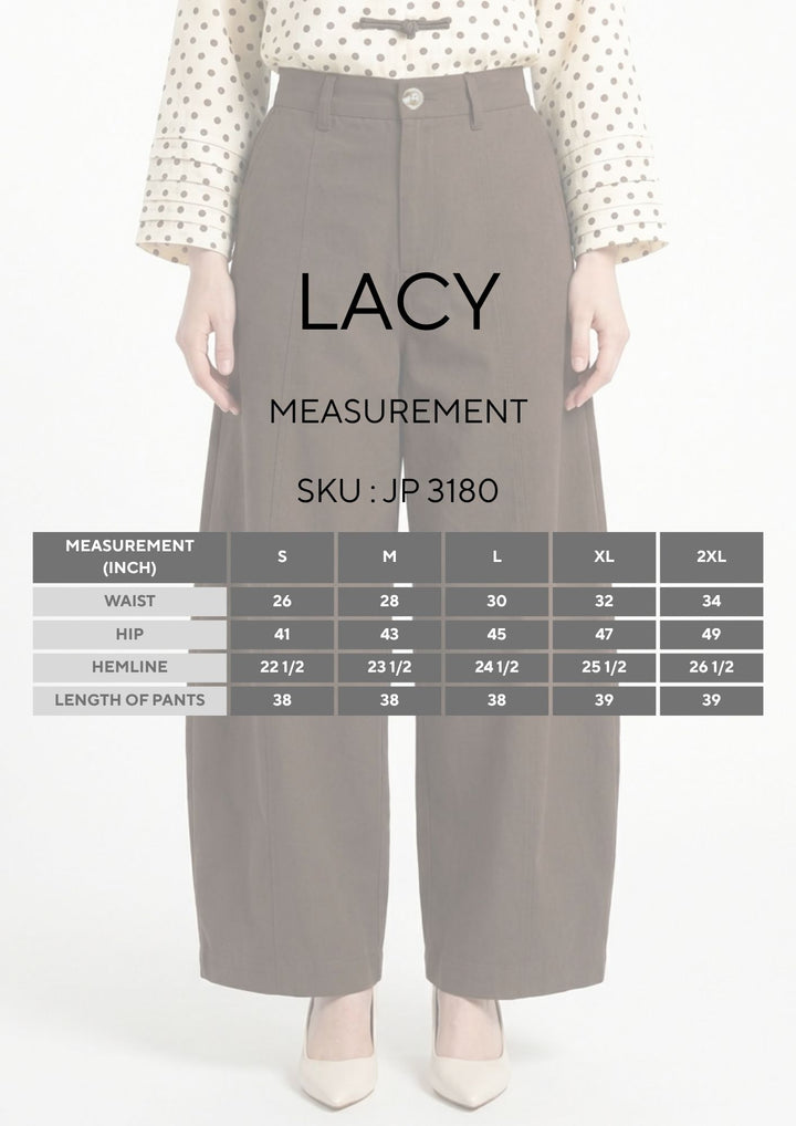 Lacy Cotton Twill Pants