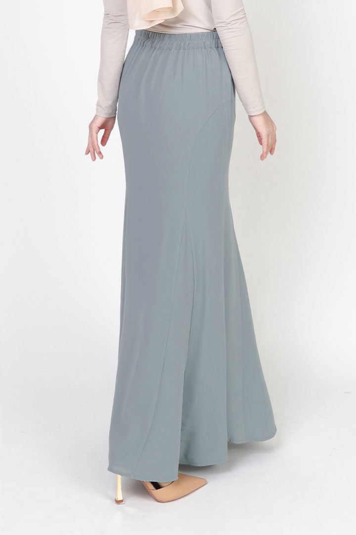 Dayang Skirt Greyish Blue