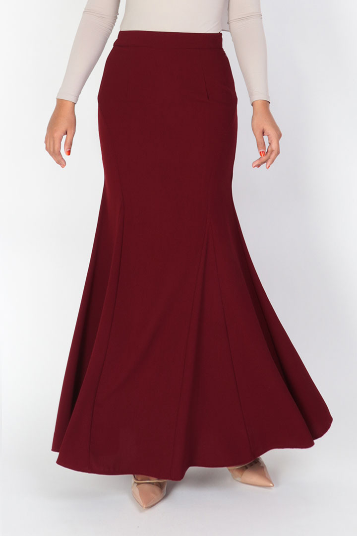 Dayang Skirt Maroon