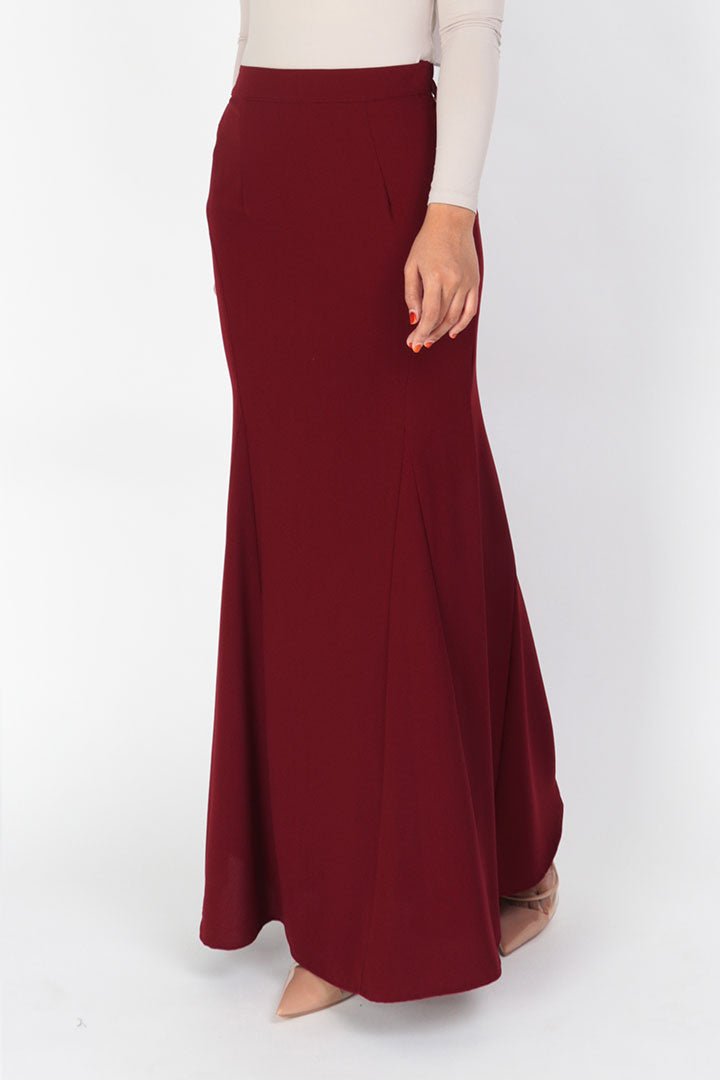 Dayang Skirt Maroon
