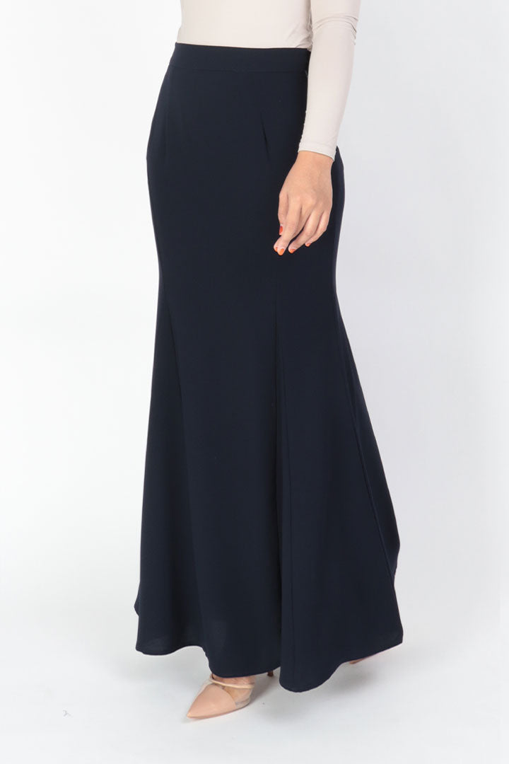 Dayang Skirt Navy Blue