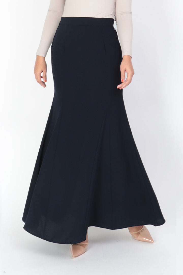 Dayang Skirt Navy Blue
