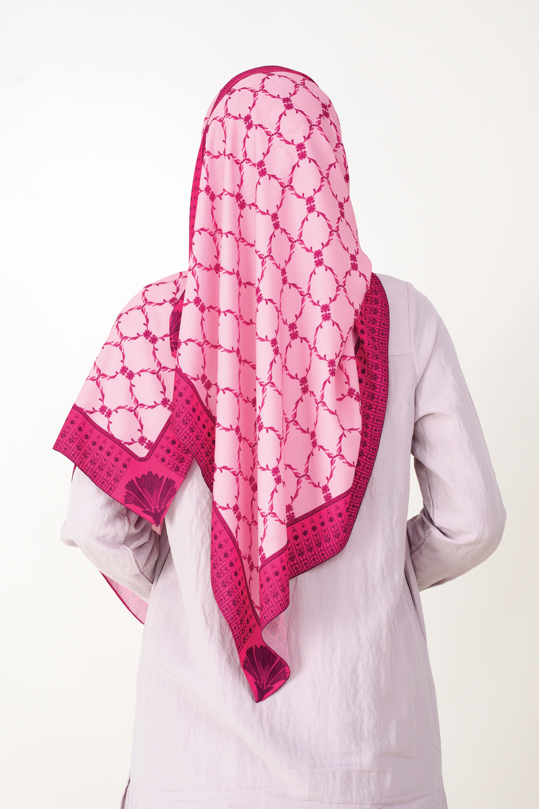 Aarya Korean Chiffon Printed Shawl
