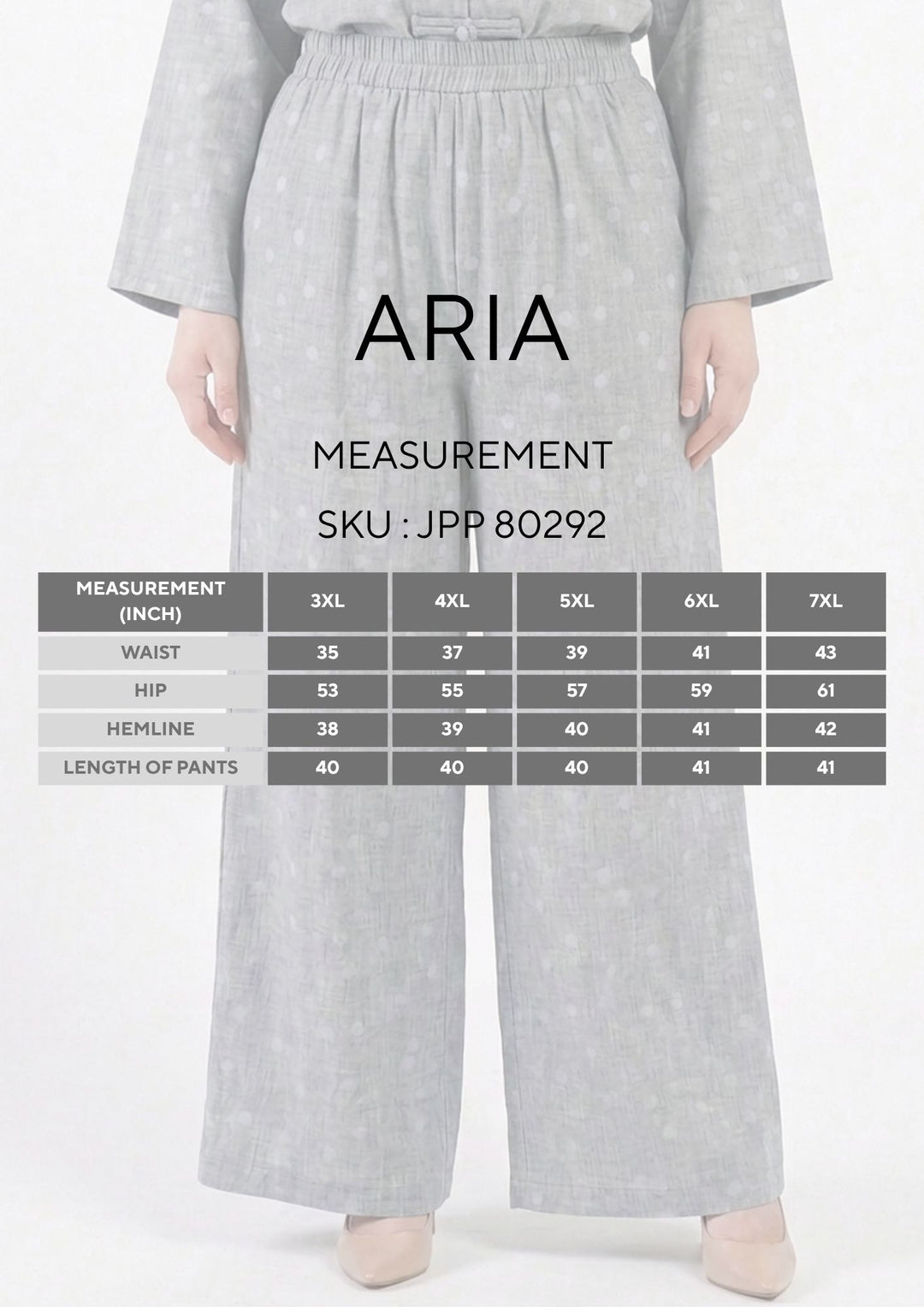 Aria Plus Polka Dot Pants
