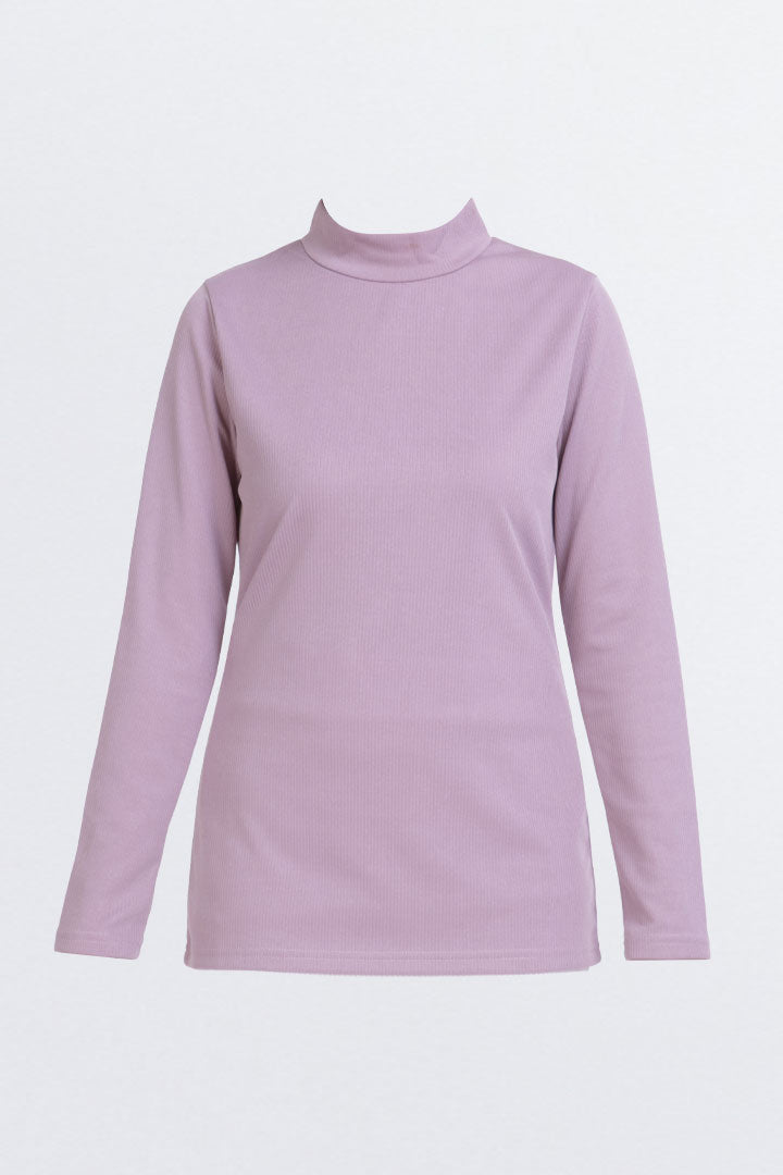 Sofia Knitted Inner Dusty Purple