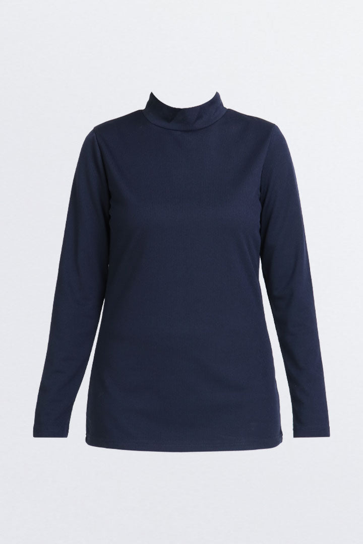 Sofia Knitted Inner Navy Blue